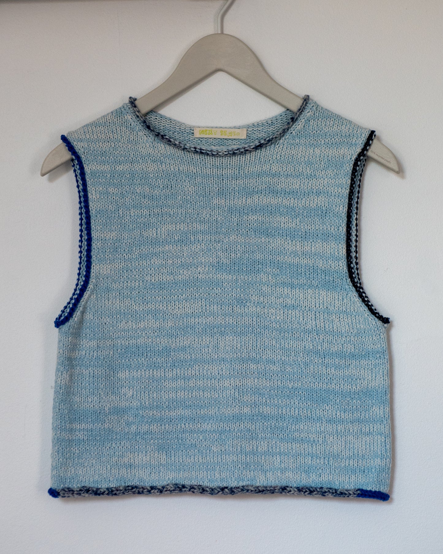 SHELL TOP - BLUE