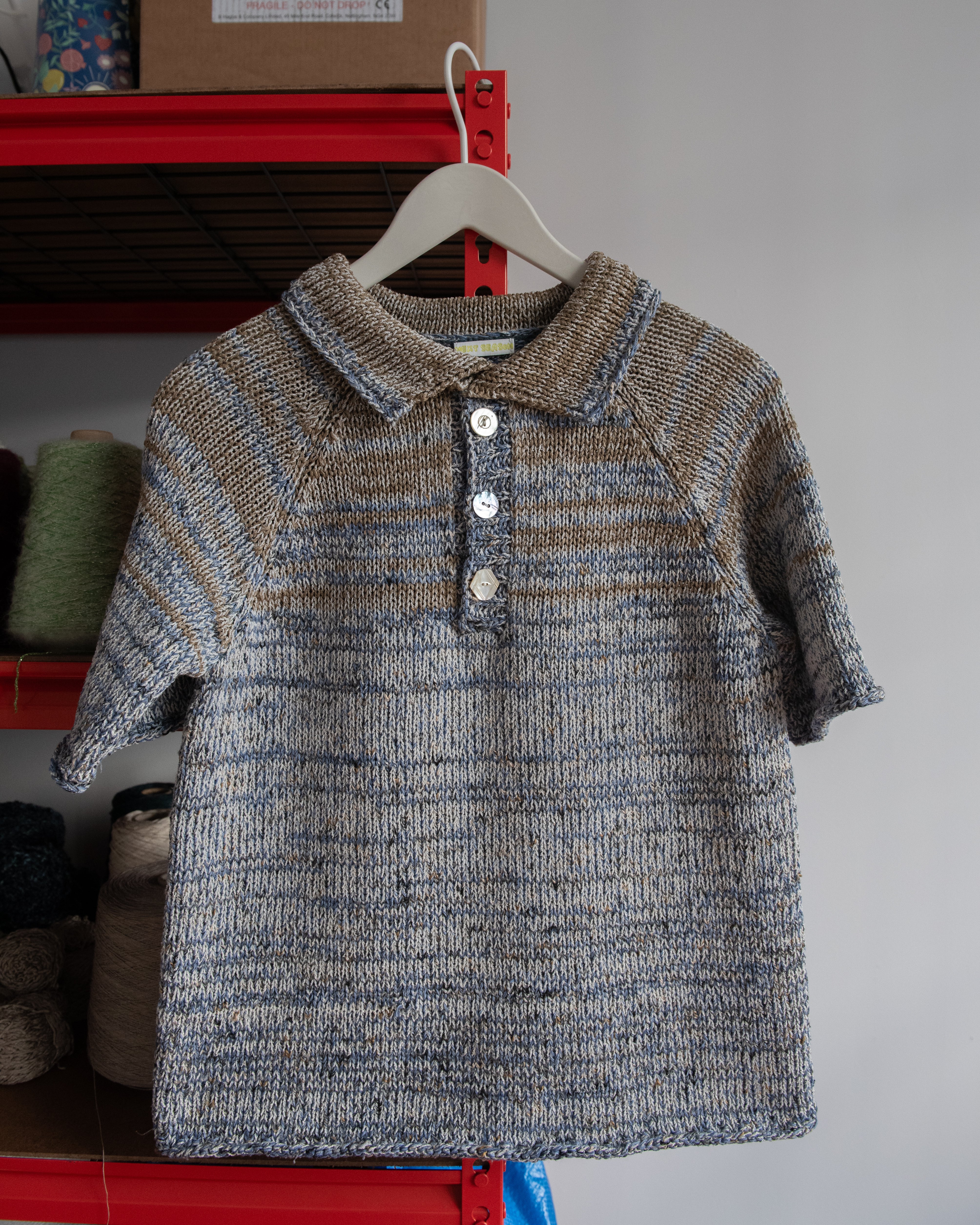 【新品未使用】Nala Polo knit nala ポロニット