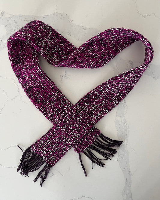 Marble Scarf - Purple