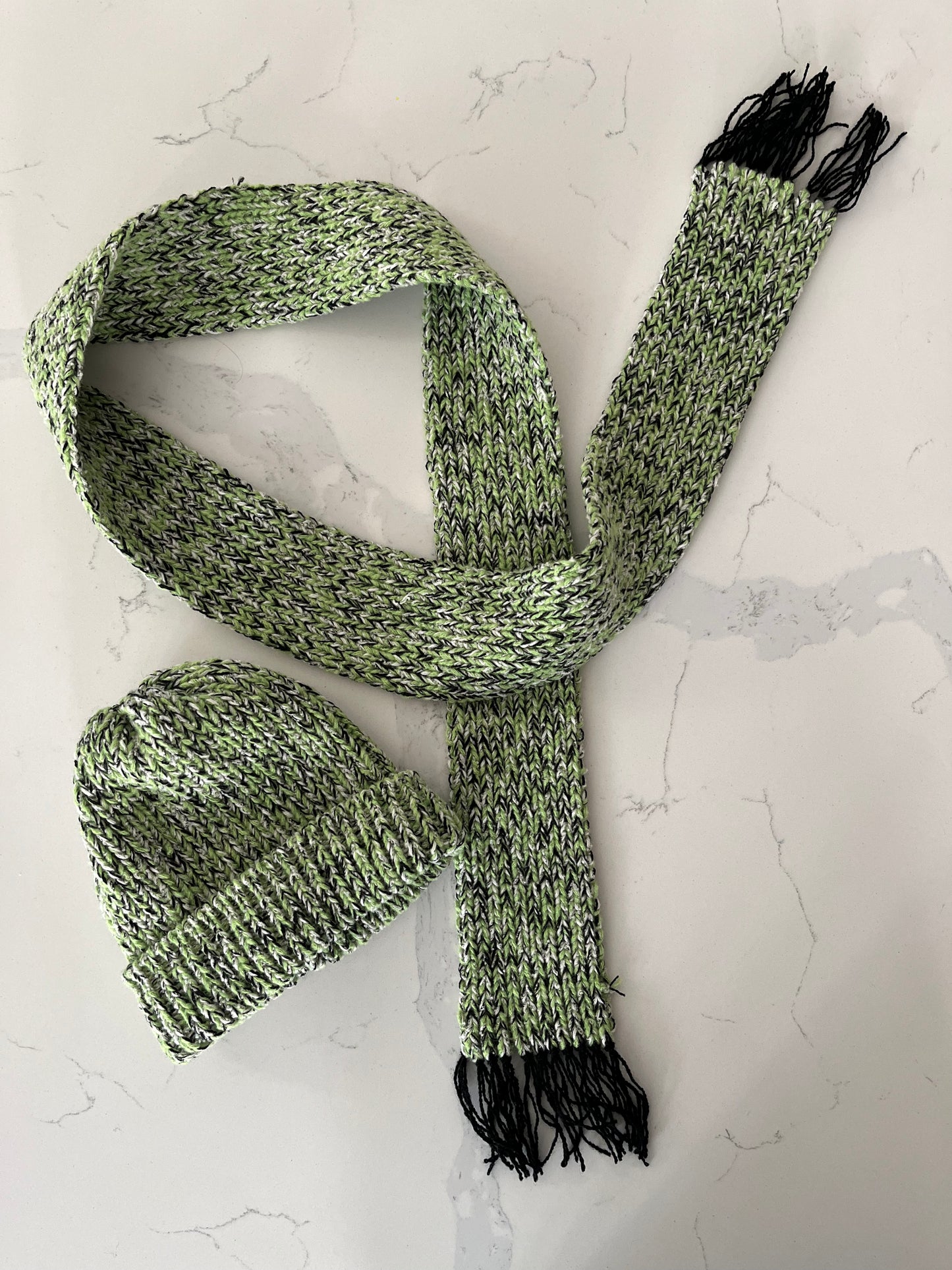 Marble Scarf - Green