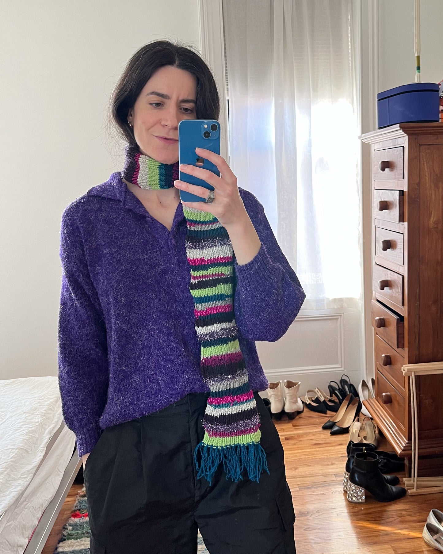 GRAPE SODA SCARF